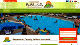 What Camping-belos.com website looked like in 2018 (5 years ago)