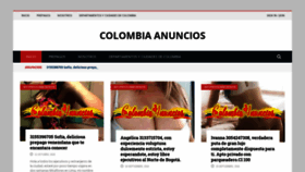 What Colombiaanuncios.com website looked like in 2018 (5 years ago)