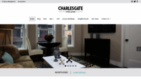 What Charlesgaterealty.com website looked like in 2018 (5 years ago)