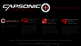 What Capsonic.com website looked like in 2018 (5 years ago)