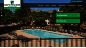 What Cloverridgeeastapartments.com website looked like in 2018 (5 years ago)
