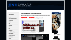 What Cncsimulator.info website looked like in 2018 (5 years ago)