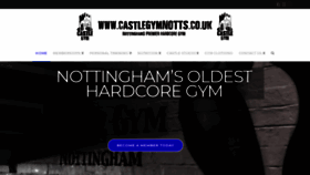 What Castlegymnotts.co.uk website looked like in 2018 (5 years ago)