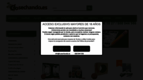 What Cosechando.es website looked like in 2018 (5 years ago)