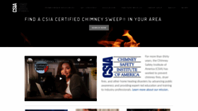 What Csia.org website looked like in 2018 (5 years ago)