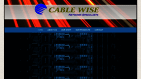 What Cablewise.co.za website looked like in 2018 (7 years ago)