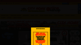What Cityhomecikarang.com website looked like in 2018 (5 years ago)
