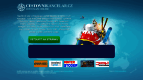 What Cestovnikancelar.cz website looked like in 2018 (5 years ago)
