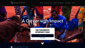 What Careers.samaritanspurse.org website looked like in 2018 (5 years ago)