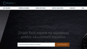What Chrono24.pl website looked like in 2018 (5 years ago)