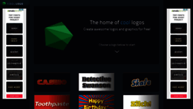 What Coollogo.com website looked like in 2018 (5 years ago)