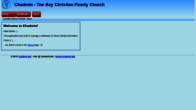 What Chadmin.thebaycfc.org website looked like in 2018 (5 years ago)
