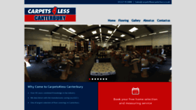 What Carpets4lesscanterbury.co.uk website looked like in 2018 (5 years ago)