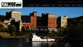 What Citywiderealtor.com website looked like in 2018 (5 years ago)