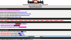 What Coolmoviez.net website looked like in 2018 (7 years ago)