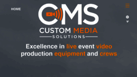 What Custommediaonline.com website looked like in 2018 (6 years ago)