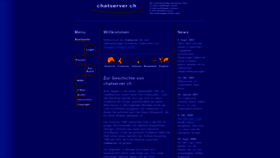 What Chatserver.ch website looked like in 2018 (5 years ago)