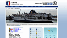 What Calais.com website looked like in 2018 (5 years ago)