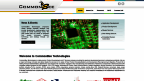 What Commonbee.com website looked like in 2018 (5 years ago)