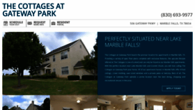 What Cottagesapartments.com website looked like in 2018 (5 years ago)