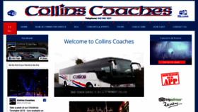 What Collinscoaches.ie website looked like in 2018 (5 years ago)
