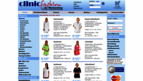 What Clinicfashion.de website looked like in 2018 (5 years ago)