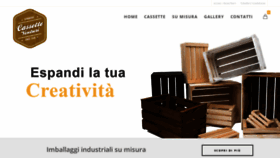 What Cassetteventuri.it website looked like in 2018 (5 years ago)