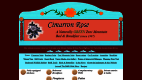 What Cimarronrose.com website looked like in 2018 (5 years ago)