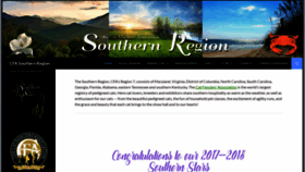 What Cfasouthern.org website looked like in 2018 (5 years ago)