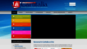 What Cartitaliaonline.it website looked like in 2018 (5 years ago)