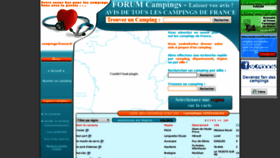 What Campings-france.fr website looked like in 2018 (5 years ago)