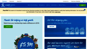 What Coastcapitalsavings.com website looked like in 2018 (5 years ago)
