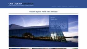 What Cristaleriaespanola.es website looked like in 2018 (5 years ago)