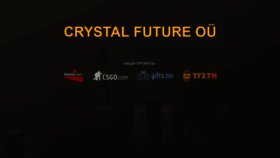 What Crystalfuture.com website looked like in 2018 (5 years ago)
