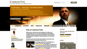 What Cashkurs-gold.de website looked like in 2018 (5 years ago)