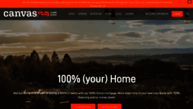 What Canvas.org website looked like in 2018 (6 years ago)