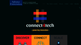 What Connect4tech.org website looked like in 2018 (5 years ago)