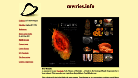 What Cowries.info website looked like in 2018 (5 years ago)