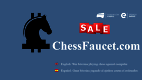 What Chessfaucet.com website looked like in 2018 (5 years ago)