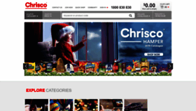 What Chrisco.com.au website looked like in 2018 (5 years ago)