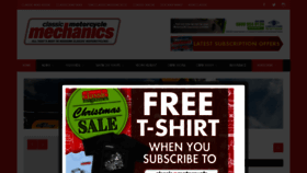 What Classicmechanics.com website looked like in 2018 (6 years ago)