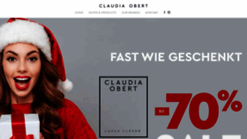What Claudiaobert.de website looked like in 2018 (5 years ago)