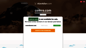 What Cemre.com website looked like in 2018 (5 years ago)