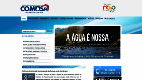 What Comusa.com.br website looked like in 2018 (5 years ago)