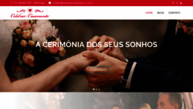 What Celebrarcasamento.com.br website looked like in 2018 (5 years ago)