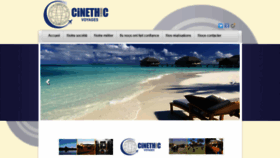 What Cinethic-ovs.fr website looked like in 2018 (5 years ago)