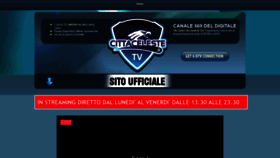 What Cittaceleste.tv website looked like in 2018 (5 years ago)