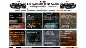 What Carrelages-de-st-samson.com website looked like in 2018 (5 years ago)