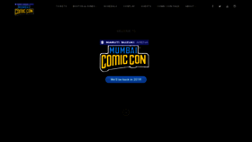 What Comicconmumbai.com website looked like in 2018 (5 years ago)