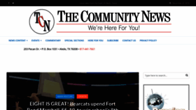 What Community-news.com website looked like in 2018 (5 years ago)